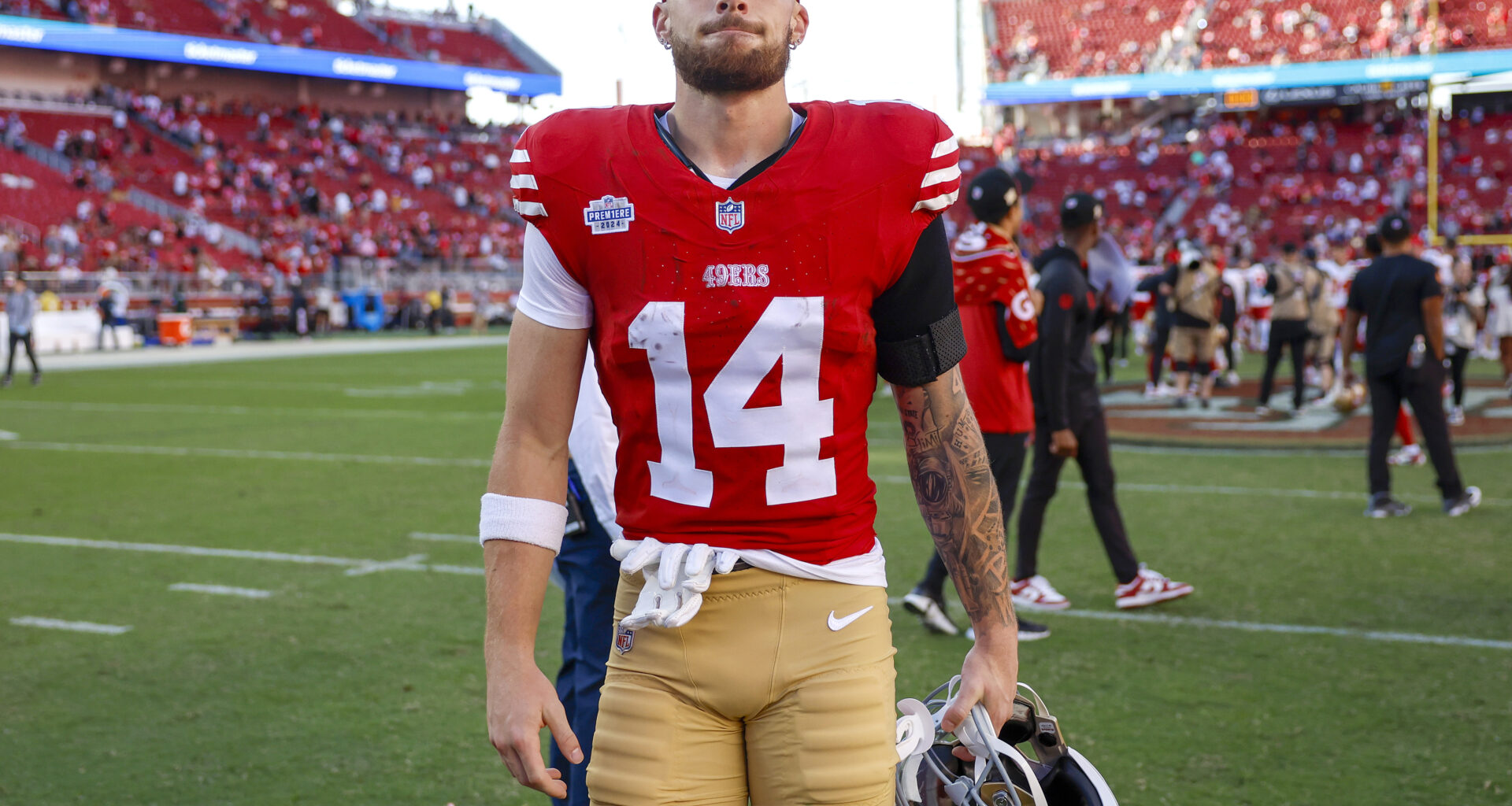 49ers lose Pearsall for season; bid adieu to executive VP Marathe