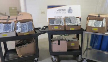 CBSA seize nearly 400 kilograms of cocaine at Ontario-U.S. border