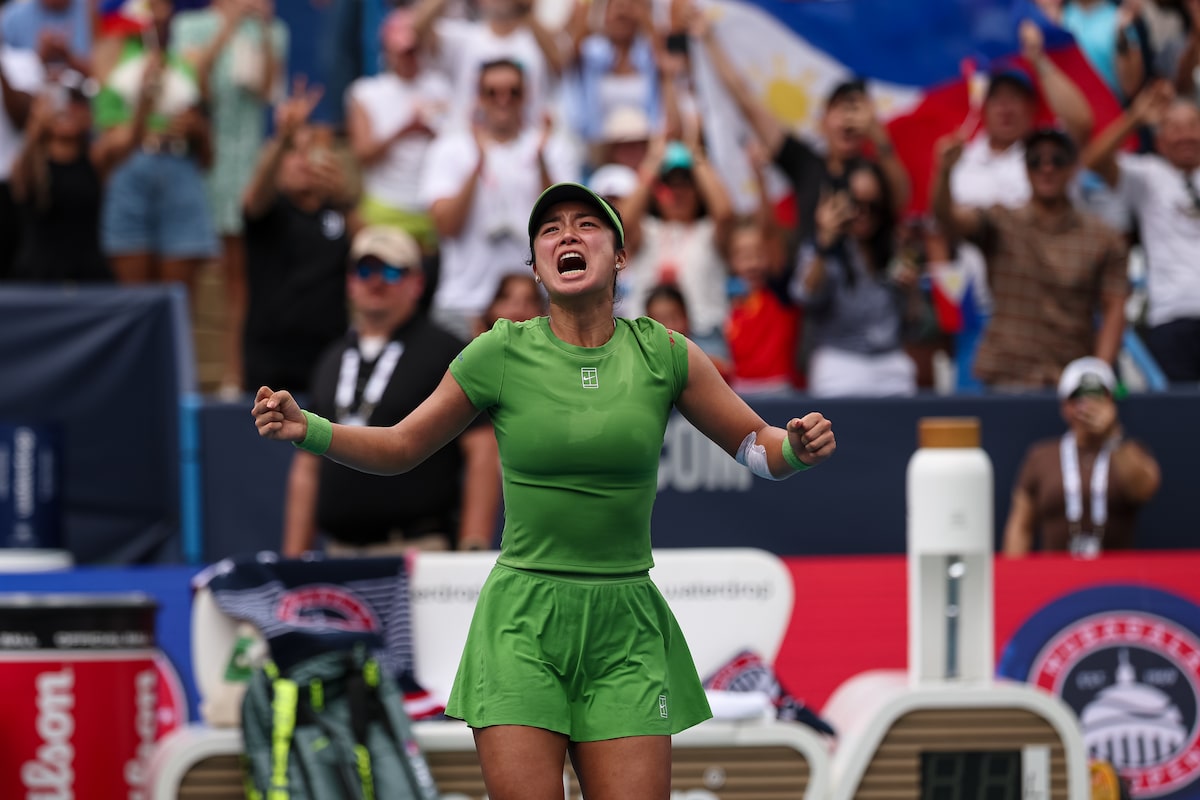 Fresh off of her first WTA Tour title, Alex Eala and her Filipino following get ready for Toronto’s NBO