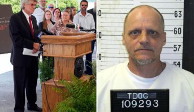 Tennessee death row inmate Anthony Hines' last words to son who witnessed killer dad’s execution