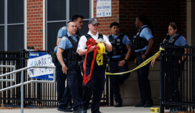 Police: Man and woman shot at Mark Twain Elementary School