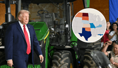 Map Shows Donald Trump's Approval Rating in Biggest Beef States
