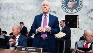 John Cornyn Says There's Nothing Republicans Can Do to 'Rein in' Trump