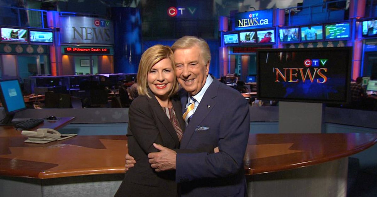 Nearly 50 years after they first met, Sandie Rinaldo honours the memory of Lloyd Robertson, ‘a genuinely nice man’ - CTV News