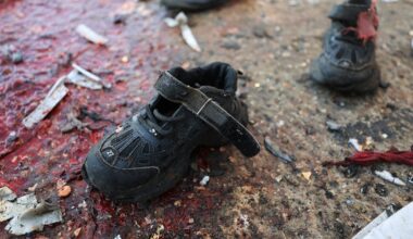 Child among six dead as Israel bombs seaside cafe in Gaza