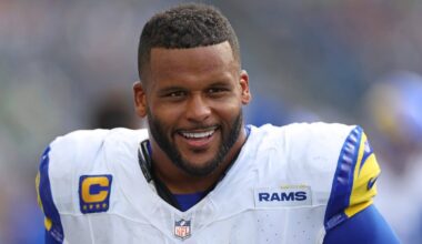 Aaron Donald ends retirement to rejoin Rams, pair with Myles Garrett on defense