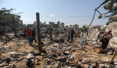 Despite Trump's announcement of Gaza peace plan, Israel's increased airstrikes leave dozens dead as region mourns