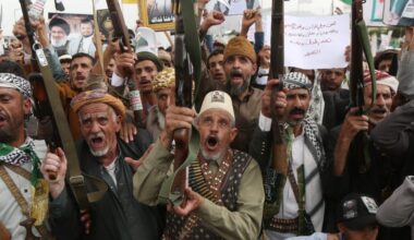 Iran-backed Houthi rebels attack key Red Sea port and Saudi Aramco refinery as fighting escalates