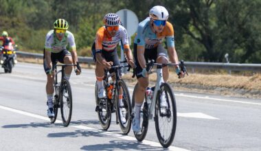 Finlay Tarling pictured during stage 8 of the Volta a Portugal 2026 (Photo: Miguel Lemos/NurPhoto via Getty Images)
