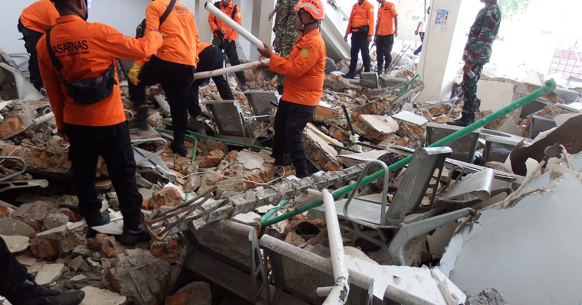 EU ready to send satellite system to help Indonesia after 7.7 magnitude earthquake – POLITICO