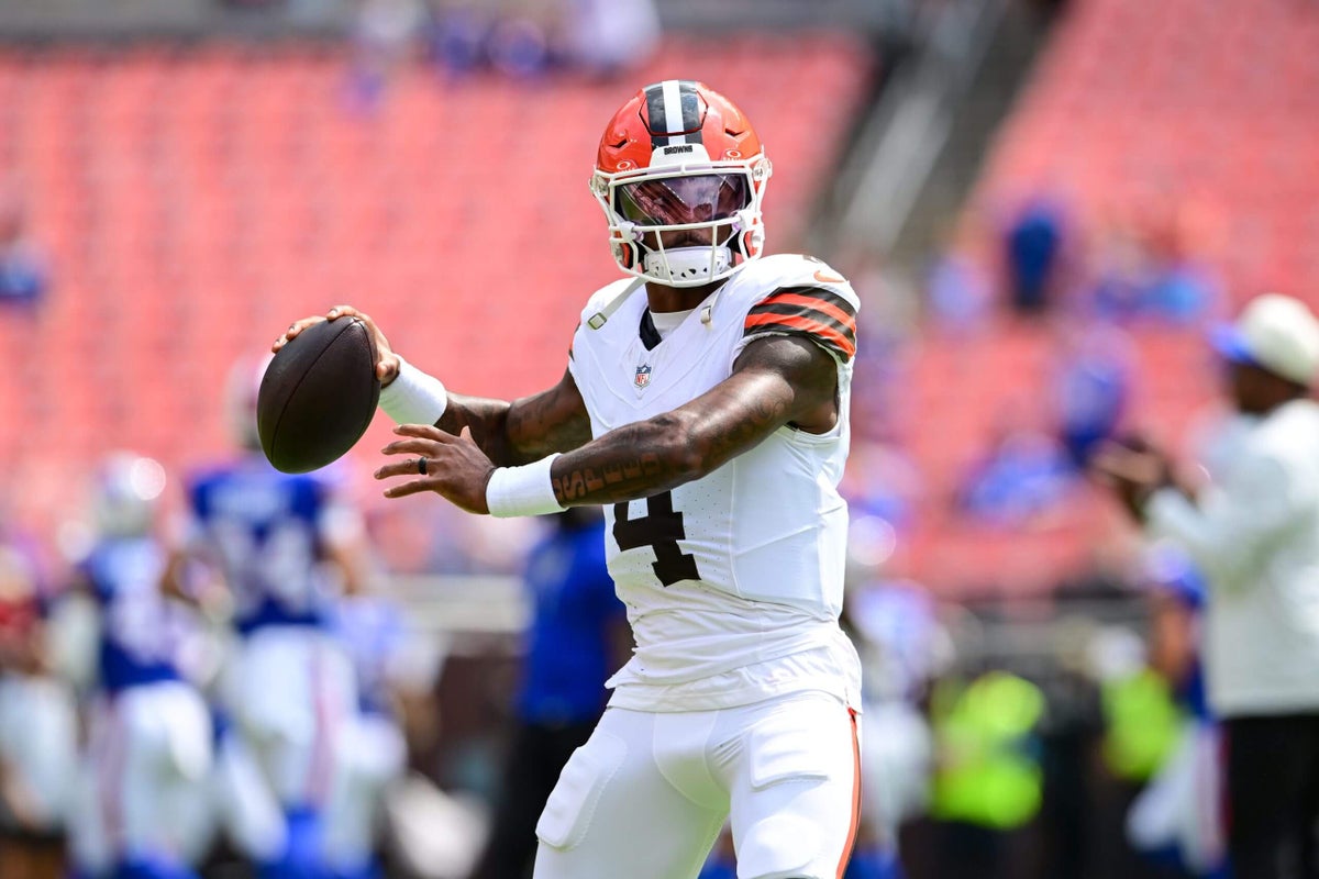 Browns name Deshaun Watson starting QB to begin season