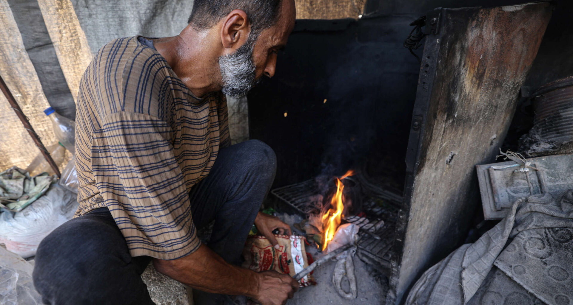 Israel Restricts Cooking Gas Into Gaza, So We Must Burn Toxic Plastic to Cook