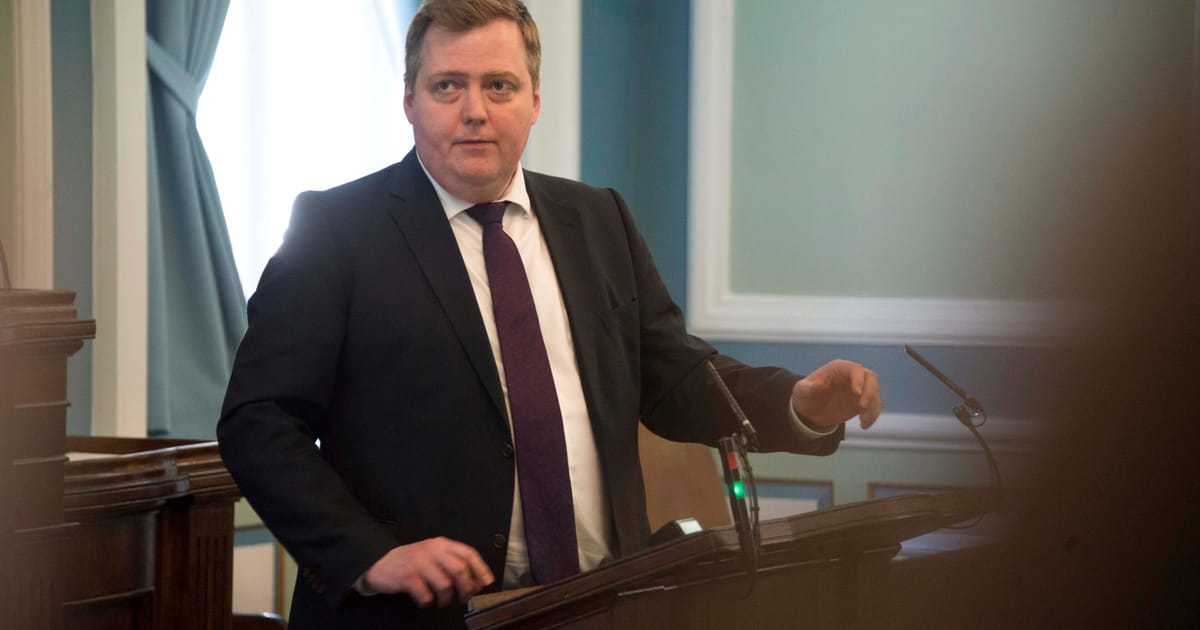 Former Iceland prime minister to pro-EU voters: Your referendum doesn’t matter – POLITICO