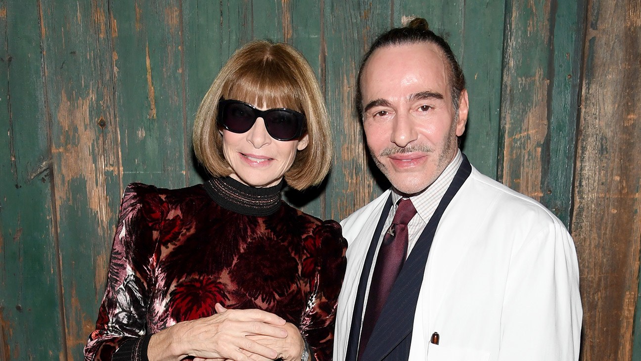 Anna Wintour and John Galliano