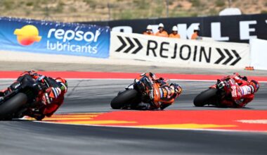 Aragon Grand Prix 2026 MotoGP rider rankings