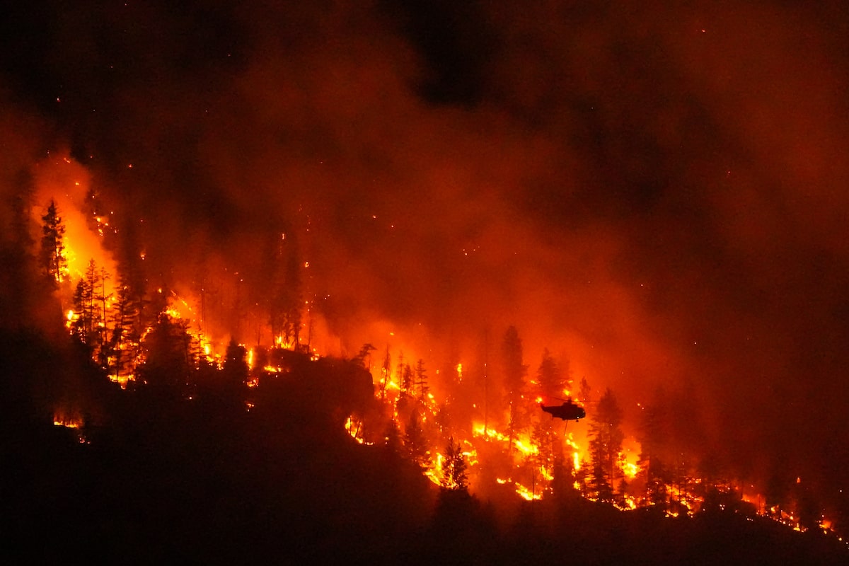 More than 200 foreign firefighters headed to B.C. to battle wildfires