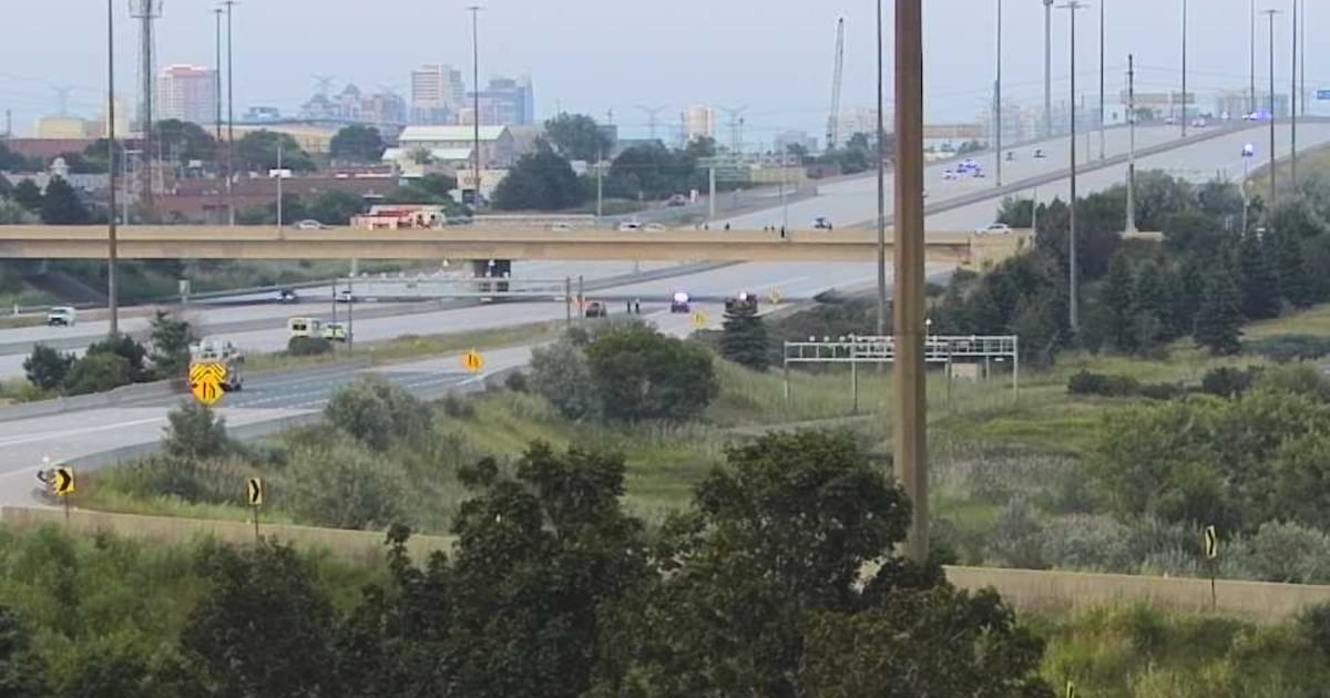 Highway 407 eastbound closed in Vaughan