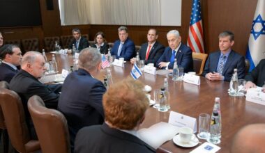Board of Peace appears to shift terms for IDF pullback after meeting PM; Gaza airstrike reported