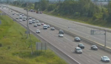 Highway 403 collision: Child, adult critically injured