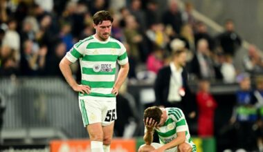 Celtic give up four-goal lead to crash out of Champions League to LASK – The Irish Times