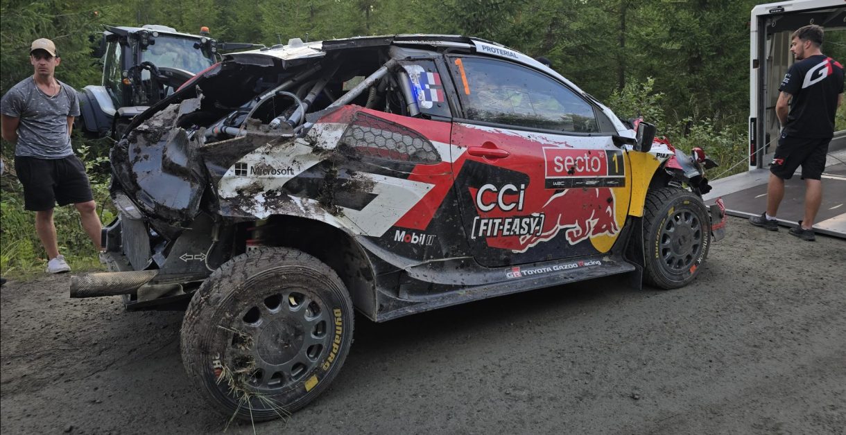 Toyota confirms cause of Ogier's Finland crash – DirtFish