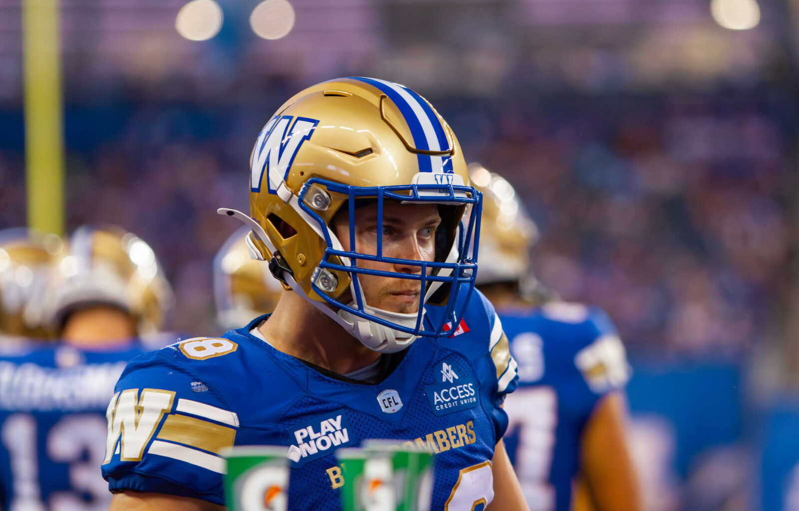 Winnipeg Blue Bombers make one roster change against Edmonton Elks
