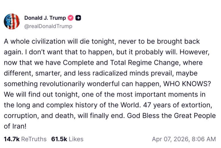 INTERACTIVE - Trump Truth Social 3-1787230491