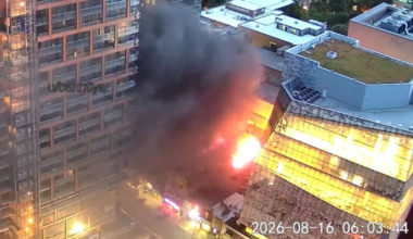 Zanzibar fire captured in new video