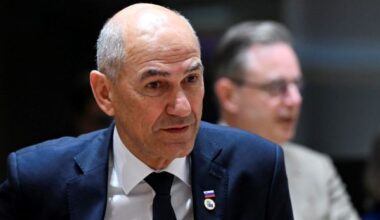 Slovenia's populist government and liberal president clash over EU statement on Israel