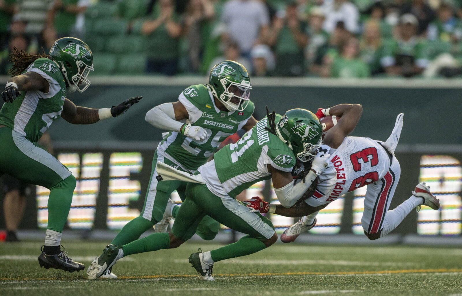Saskatchewan Roughriders chop Redblacks with second-half buzzsaw (& other thoughts)