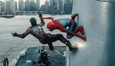 SPIDER-MAN: BRAND NEW DAY, (aka SPIDER-MAN 4), Tom Holland as Spider-Man (right), 2026. © Marvel Entertainment / © Columbia Pictures / Courtesy Everett Collection