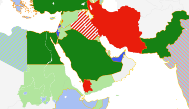 This Map Shows Iran, Israel and Saudi Arabia’s Allies in a New Middle East