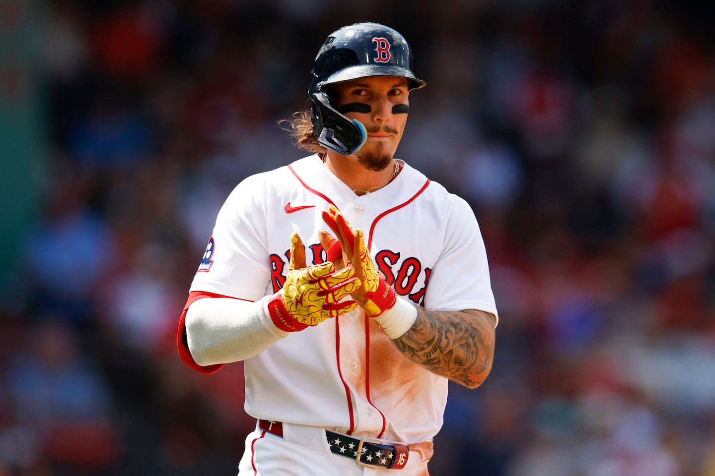 Jarren Duran entered Friday with the lowest batting average and second-lowest OPS among qualified hitters in the majors.