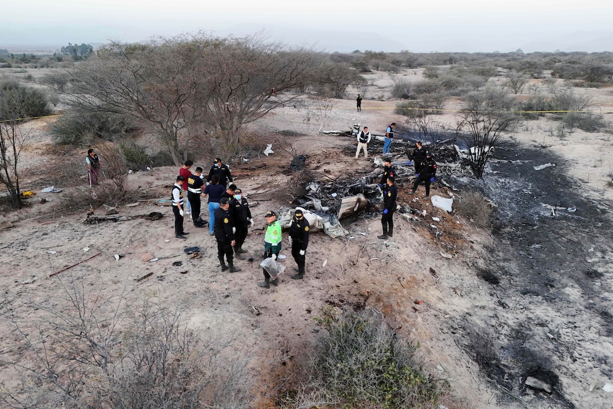 Plane carrying European tourists crashes in Peru, killing 13