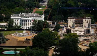 The White House says its ballroom is 65% complete. Its documents suggest otherwise. - The Washington Post