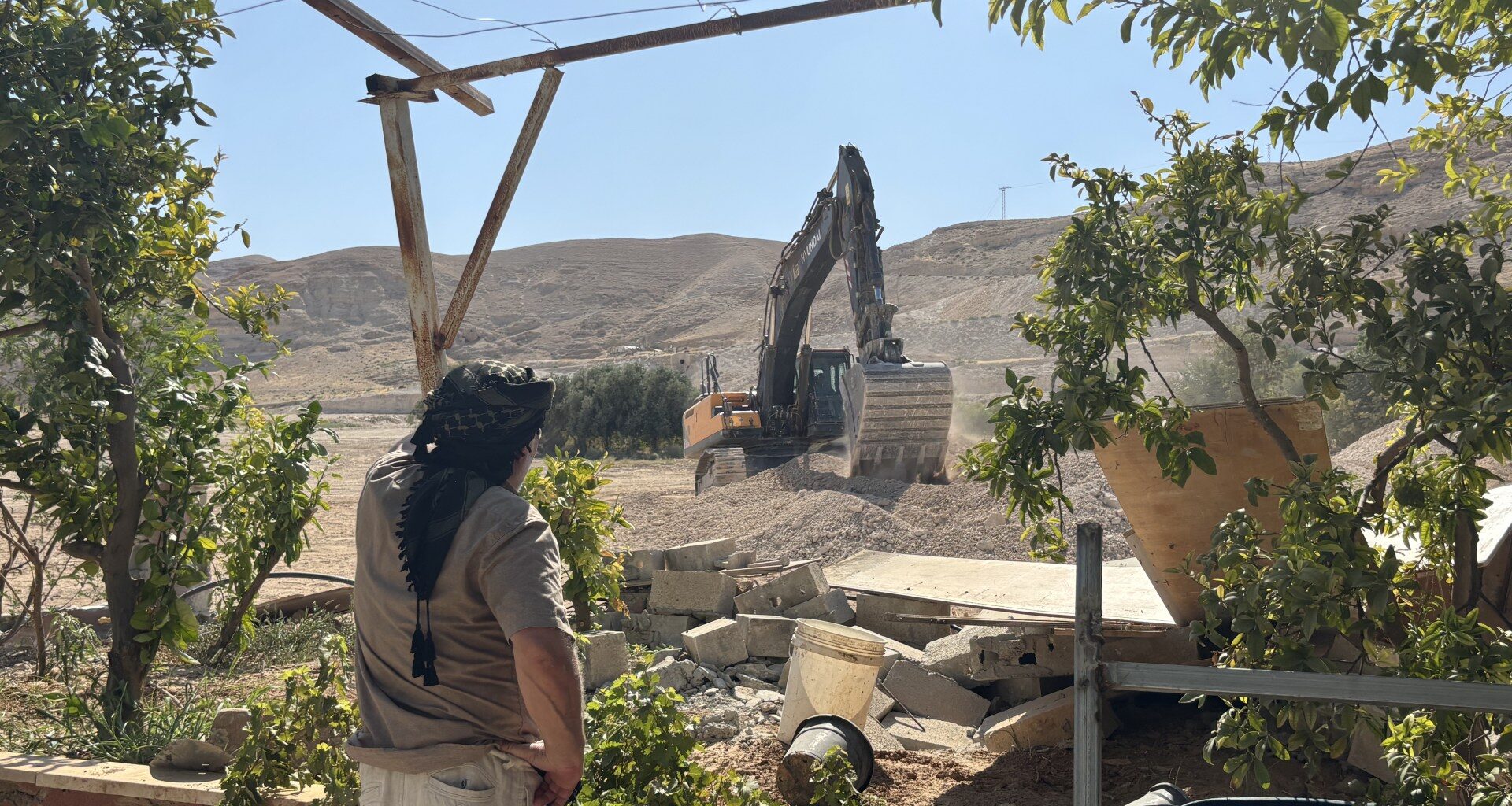 Israeli government accused of complicity as settlers demolish Jericho homes | Israel-Palestine conflict News