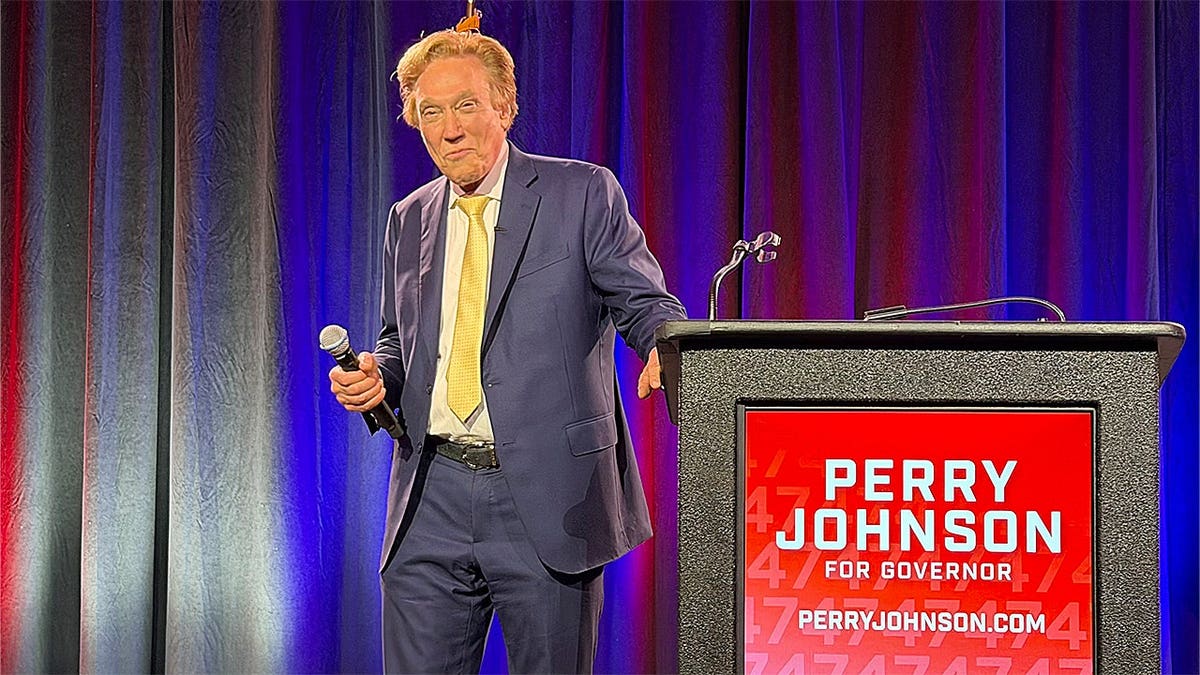 Perry Johnson is running for the 2026 Republican gubernatorial nomination in Michigan