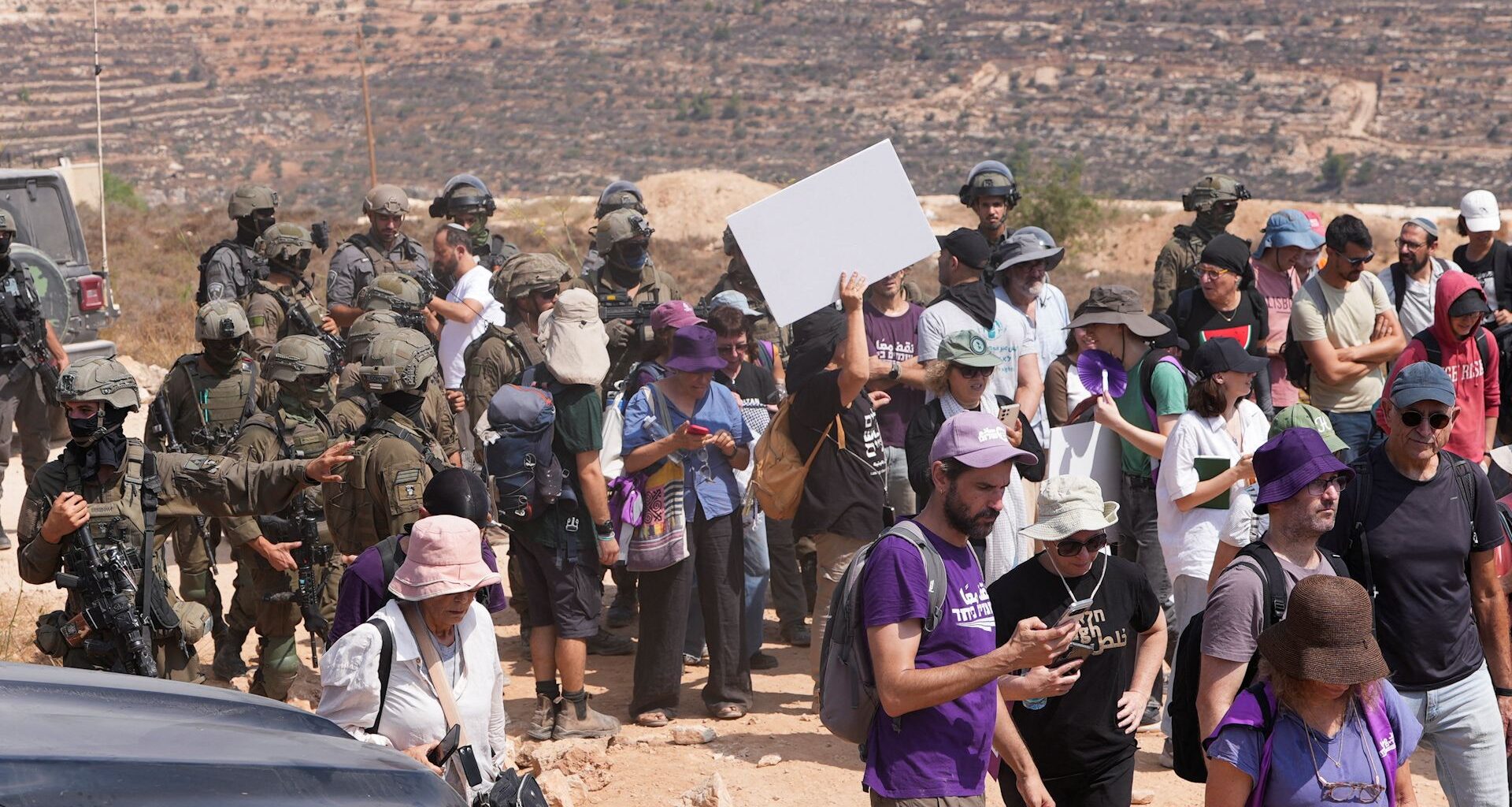 Israeli soldiers prevent aid delivery to besieged Palestinians | Occupied West Bank