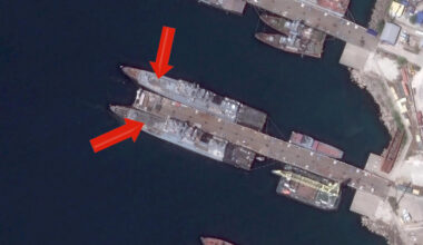 Ukrainian Drone Strike Damages Russian Frigates in Novorossiysk
