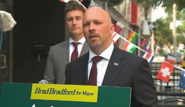 Bradford vows to remove Bloor Street bike lanes