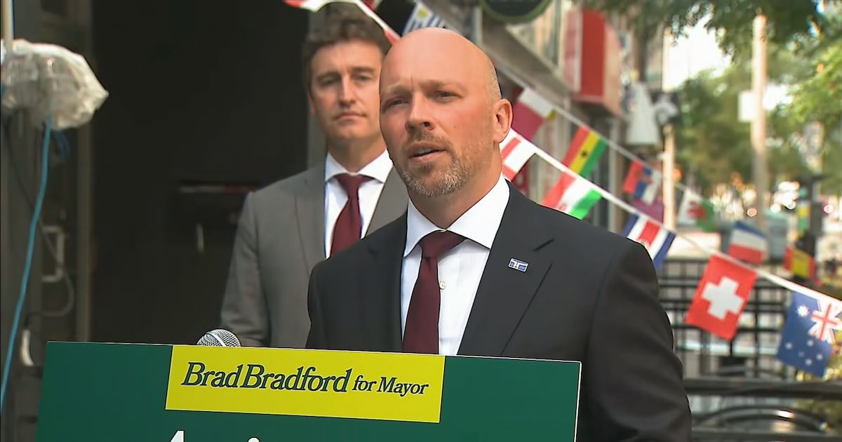 Bradford vows to remove Bloor Street bike lanes