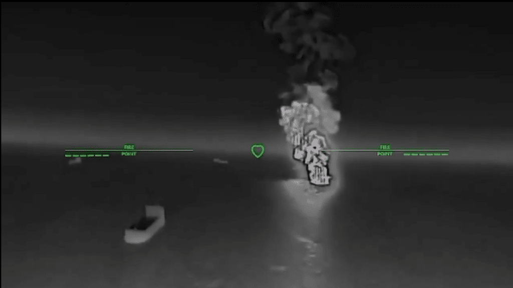 Ukrainian Drone Raid Hits 10 Russian Ships, Crippling Crimea Supply Lines