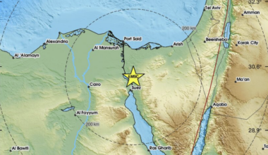 Earthquake strikes eastern Egypt, is felt in Israel