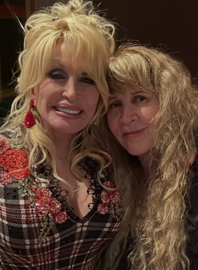 Stevie Nicks said a week spent with Dolly Parton in the recording studio was ‘the best week ever’