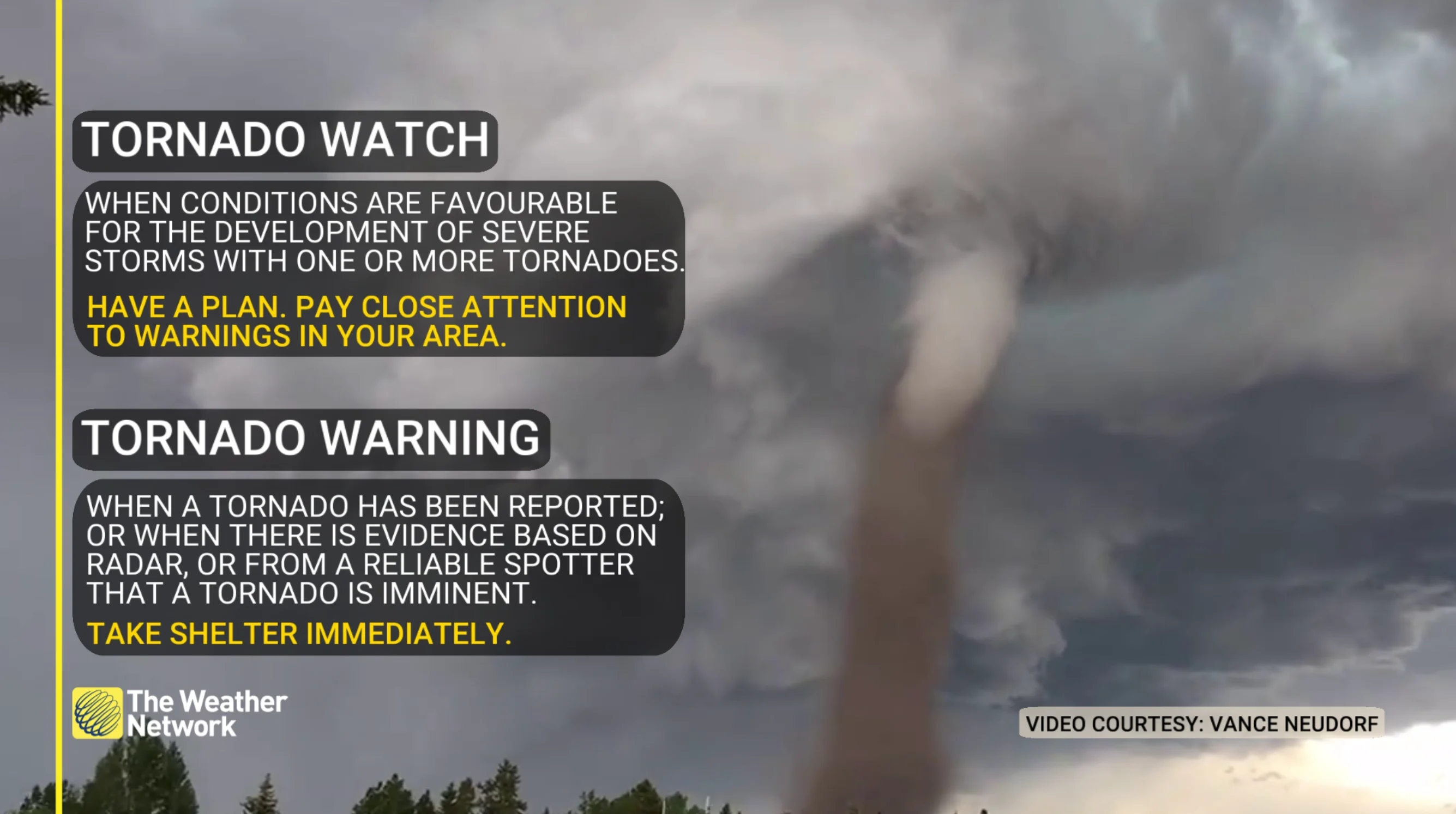 Explainer: Tornado watch versus tornado warning