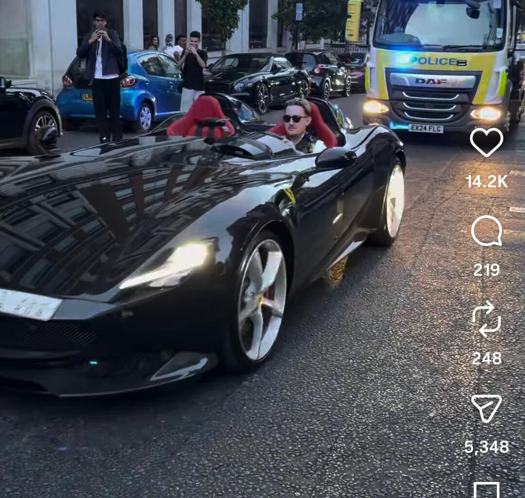 Met Police officer drives off in Ferrari worth £3.7MILLION after it was seized - London Evening Standard