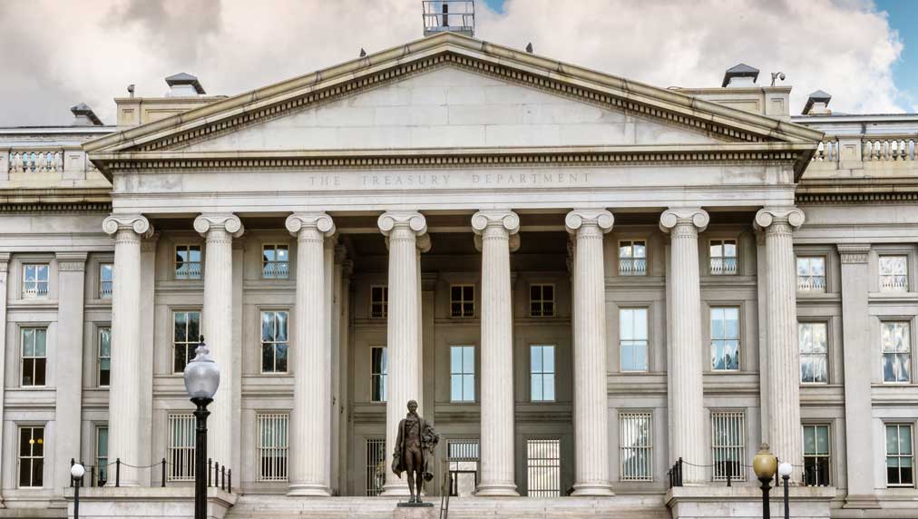 Treasury Yields Fall, Gold Rises On Bessent's $1 Trillion Warning