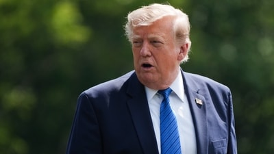 US President Donald Trump has threatened more strikes on Iran, (Pool Reuters via A)