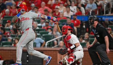 Phillies survive shorthanded bullpen for win over Cardinals – NBC Sports Philadelphia
