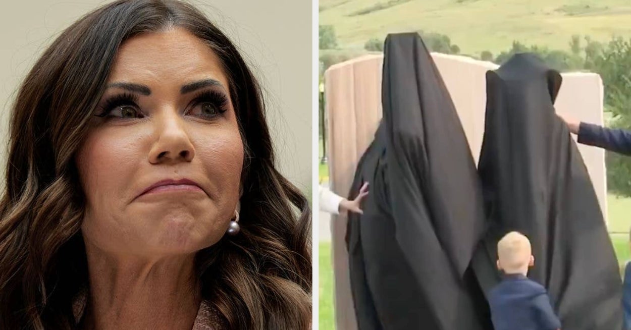 Kristi Noem Just Got Her Own Statue In South Dakota And The Internet Cannot Stop Laughing - buzzfeed.com